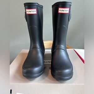 Brand New in Box Black Hunter Rain Boots